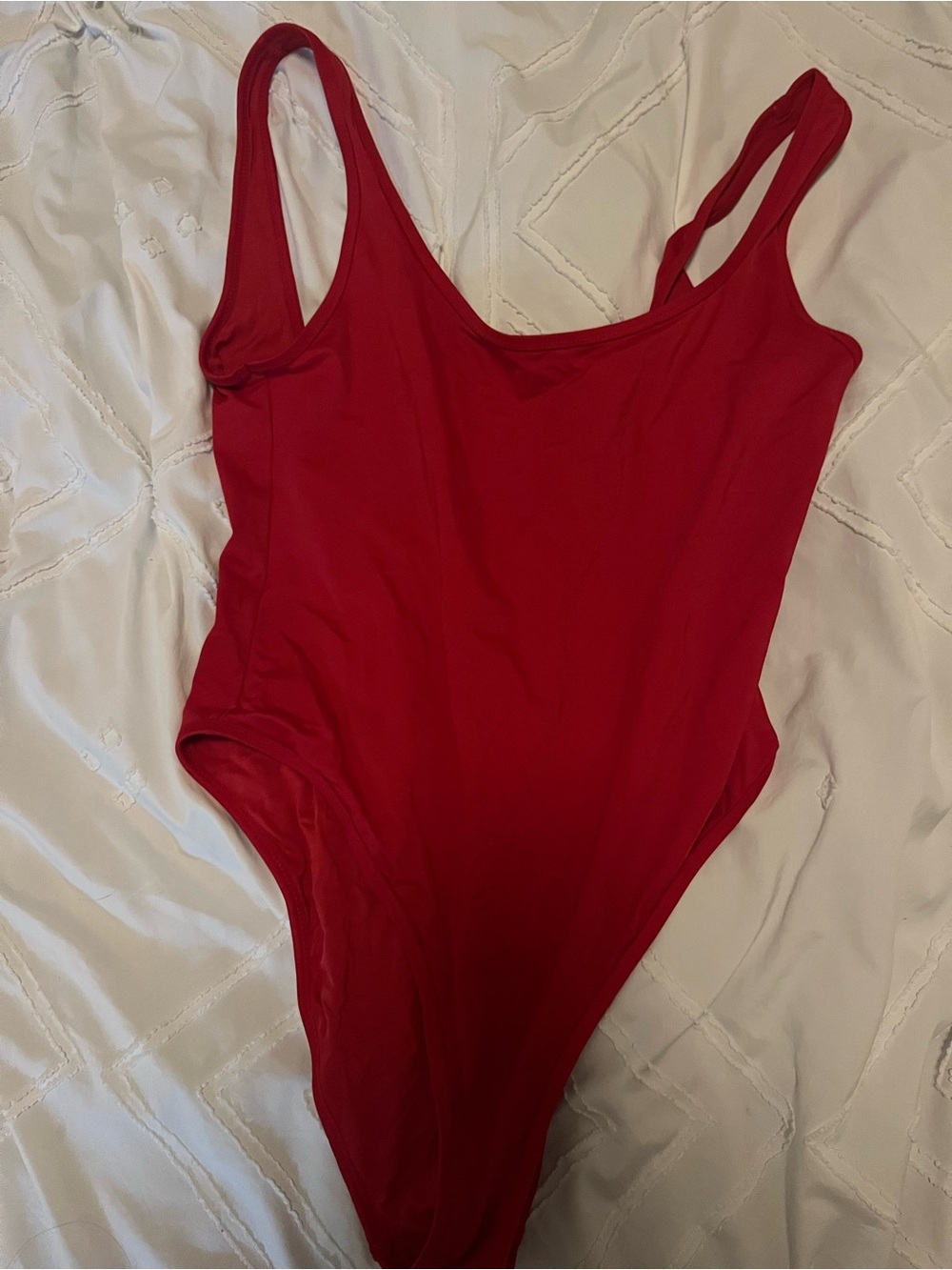 TNA Red One-Piece Swimsuit